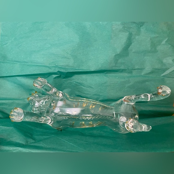 Hand Blown Tiger Decanter - Picture 7 of 8